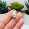 Silver Russian Nesting Doll Charms, Matryoshka Charms, 18x8.5mm